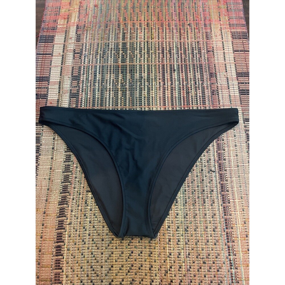New Aerie Womens High Cut Cheeky Black Bikini Swim Bottoms Size XXL